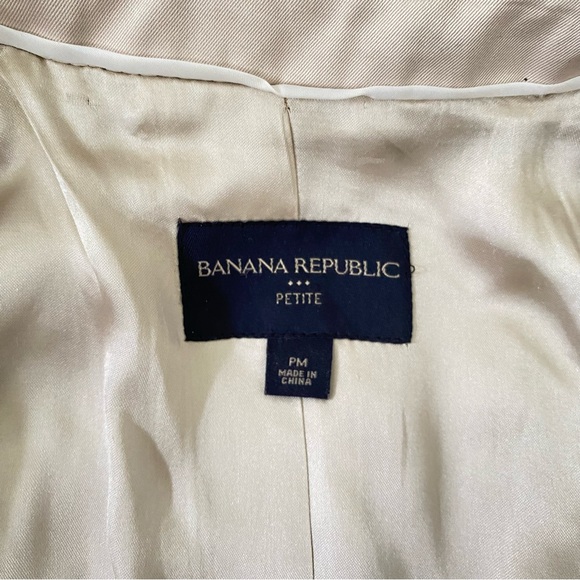 Banana Republic Women’s Off-white Trench Coat - Picture 7 of 10